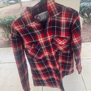 Vintage Sports Afield Insulated Flannel Shirt Men's Medium